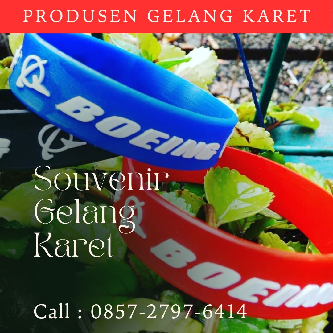 Produsen Gelang Karet Promosi Kualitas Terbaik