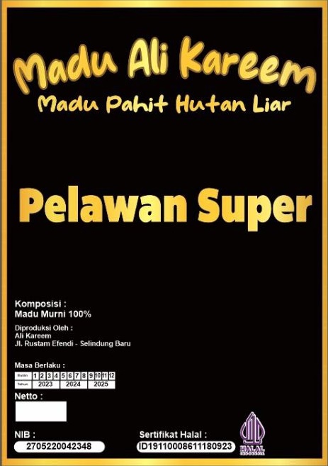 jual madu pahit bangka