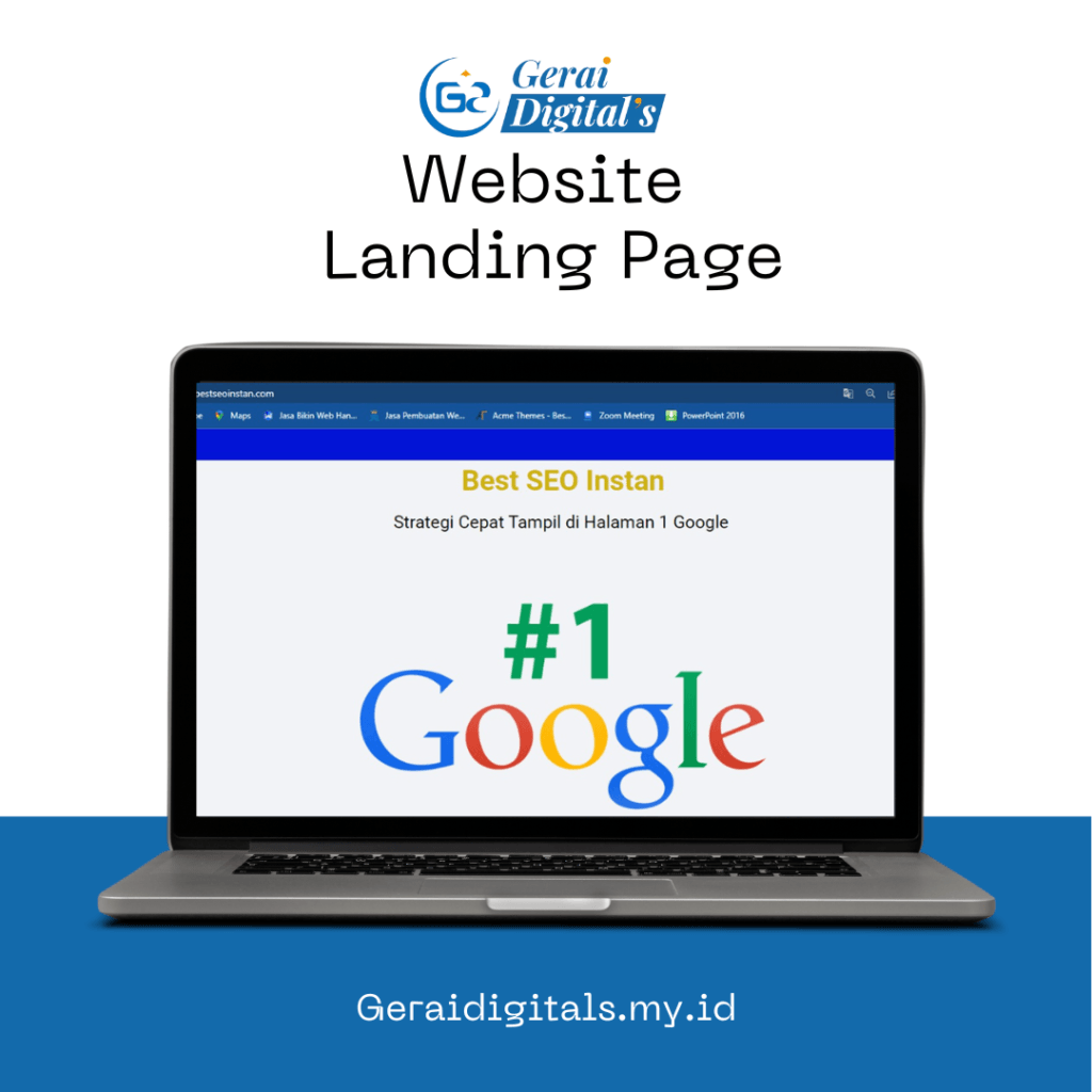 Jasa Pembuatan Website Landingpage SEO