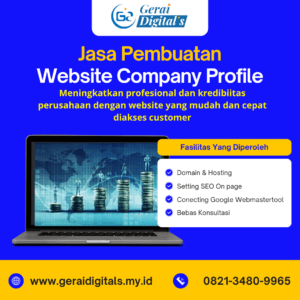 Jasa Pembuatan Website Company Profile Jakarta