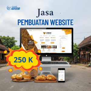 Jasa Pembuatan Website UMKM Bandung Mulai 250rb