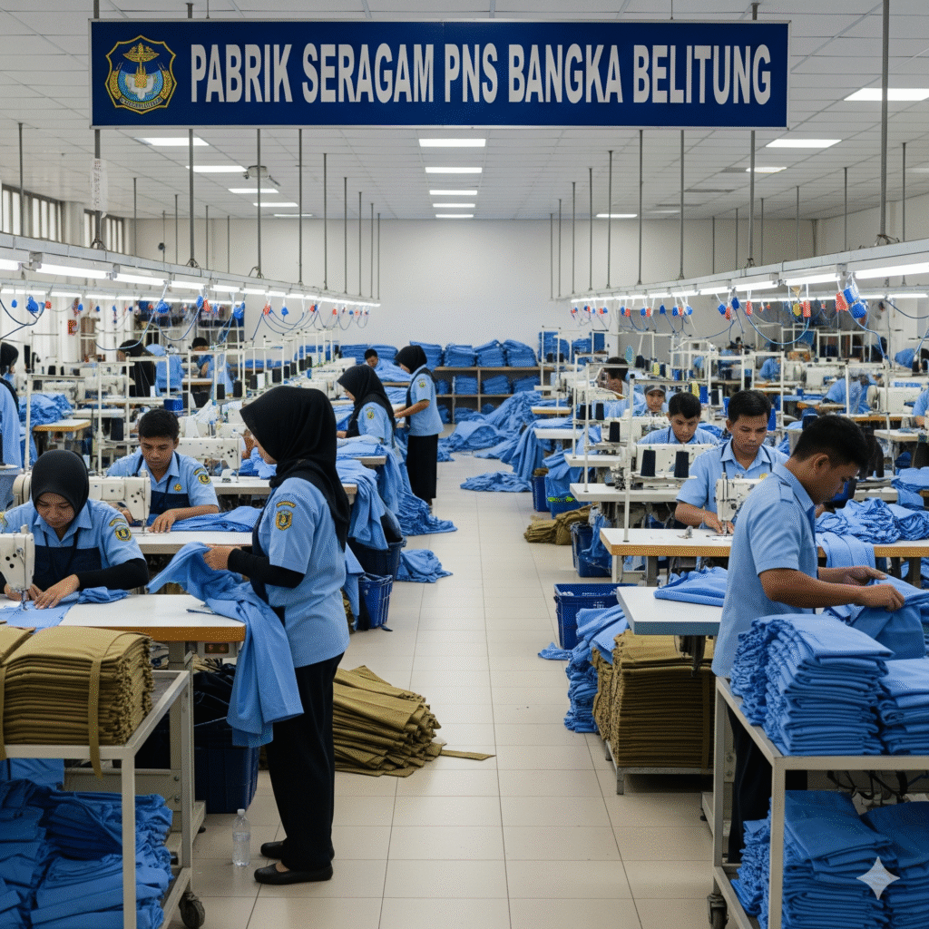 Konveksi seragam dinas harian PNS Bangka