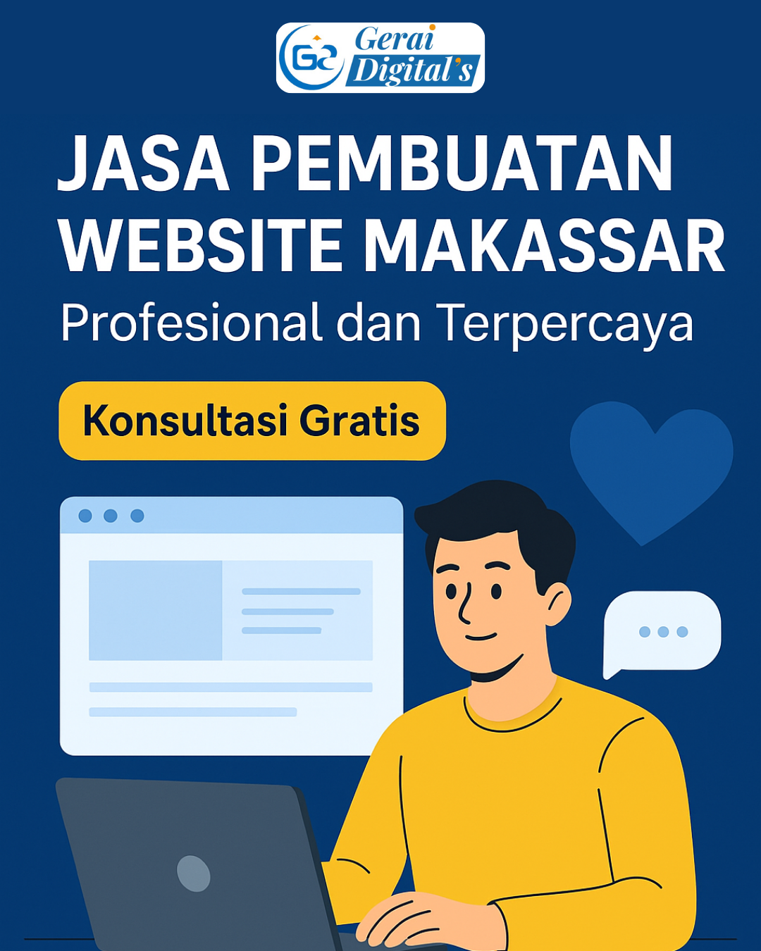 Jasa Pembuatan Website Makassar Profesional dan Terpercaya