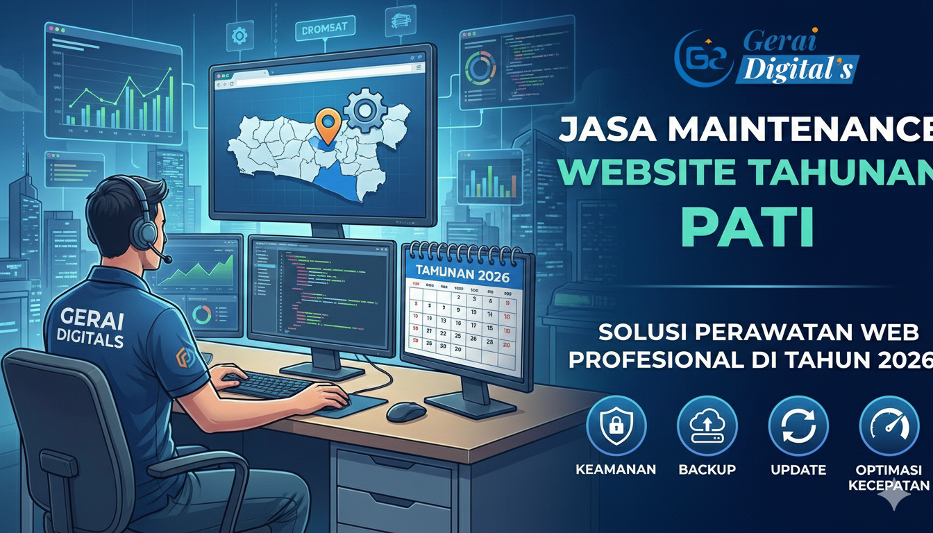 Jasa Maintenance Website Tahunan Pati – Solusi Perawatan Web Profesional di Tahun 2026
