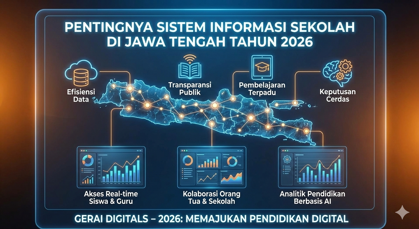 Transformasi Digital Pendidikan – Pentingnya Sistem Informasi Sekolah di Jawa Tengah Tahun 2026
