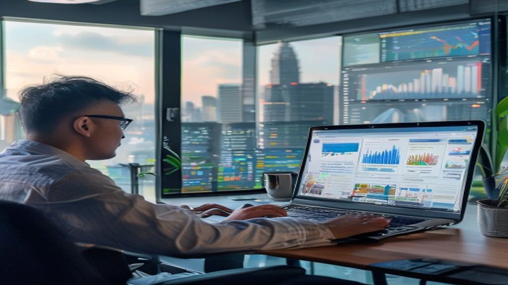 Audit SEO website di Jakarta menampilkan analisis kata kunci, kecepatan, dan struktur halaman