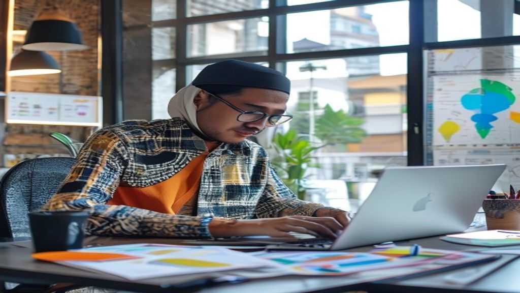 Pakar SEO Lokal Bandung sedang memberikan strategi optimasi website untuk bisnis di Bandung