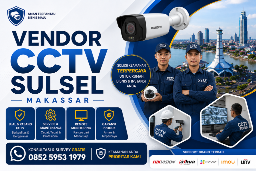 Vendor CCTV Sulsel Makassar